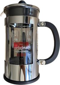 img 2 attached to ☕ Кофеварка Bodum Kenya French Press: 8 чашек, 34 унции, нержавеющая сталь и черный