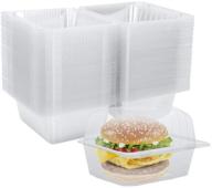 🥪 sandwich clamshell containers - disposable containers for sandwiches logo