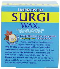 img 2 attached to 🔥 Brazilian Waxing Kit for Private Parts - Surgi-Wax, 4-Ounce Boxes (Pack of 3)