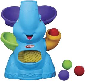 img 4 attached to 🐘 Playskool Elefun Busy Ball Popper Active Toy for Toddlers and Babies 9 Months+ with 4 Colorful Balls - Exclusive on Amazon