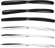 🧢 6-pack of nike swoosh sport headbands - enhance performance and style logo