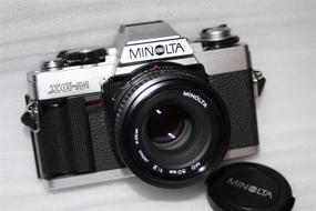 img 3 attached to 📷 Minolta XG-M SLR Camera Kit: 50mm f/2.0 Lens, Manual Focus & More!