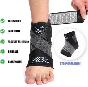 img 2 attached to 🏥 Adjustable Compression Support for Sprained Recovery