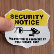 protected surveillance security reflective smartsign logo