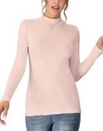 untyhots sleeves turtleneck pullover lightweight sports & fitness logo