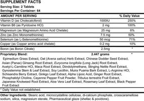 img 2 attached to DIESEL TEST Hardcore: Potent Natural Test Booster - Yohimbe Free - Enhanced with Tribulus and Antiestrogen DIM - Boost Total and Free Test - 128 Tablets