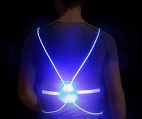 img 4 attached to 🏃 Gandecor LED High Visibility Reflective Vest for Safe Running, Walking, or Cycling