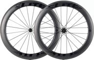 elitewheels 700c carbon clincher road bike wheels - tubeless ready, u-shape profile, 38/50/60/88mm carbon wheelset logo