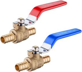 img 2 attached to EFIELD Brass Valve Certified 2 Pieces Hydraulics, Pneumatics & Plumbing