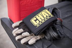 img 1 attached to 🛡️ Protect Your Winch with the Champion Weather-Resistant Neoprene Storage Cover, Designed for 4000-5000 lb. Winches