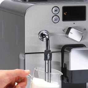 img 1 attached to ☕ Black Gaggia Brera Super Automatic Espresso Machine with Pannarello Wand for Latte and Cappuccino Drinks. Enjoy Espresso using Pre-Ground or Whole Bean Coffee.