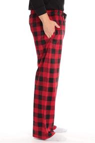 img 2 attached to Followme Fleece Pajama Sleepwear 45903 1A L Men's Clothing and Sleep & Lounge