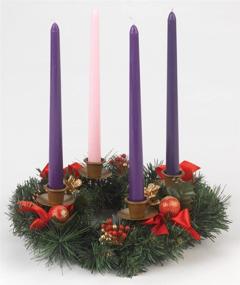 img 1 attached to 🍓 Delightful Berries Meet Holiday Countdown: The Vermont Christmas Company Berry Advent Wreath