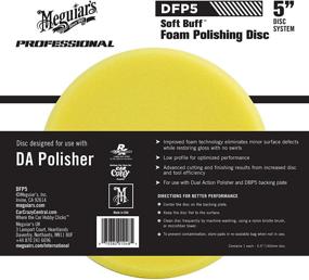 img 4 attached to 🔵 Мягкий полировочный диск Meguiar's DFP5 Soft Buff 5" с двойным действием из пены - Улучшенный SEO, 1 упаковка