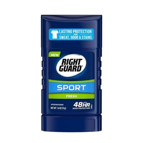 img 3 attached to 🏃 Right Guard Sport Antiperspirant Deodorant Invisible Solid Stick, Fresh - 12 Pack, 1.8 oz Each: Long-lasting Protection for Active Lifestyles