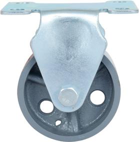 img 3 attached to 🔩 Shop Tuff STF 03RSC Steel Caster: Durable and Reliable Caster for Heavy-Duty Applications