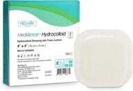 🩹 medvance tm hydrocolloid foam cushion dressing – bordered adhesive, 4&quot;x 4&quot;, pack of 5 dressings логотип