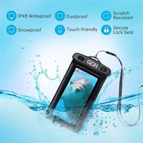 img 1 attached to QDH Waterproof Underwater Cellphone Lanyard