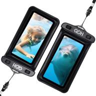 qdh waterproof underwater cellphone lanyard logo