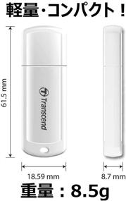 img 2 attached to Transcend 64GB JetFlash 730 USB 3.0 Flash Drive: Fast and Reliable Data Storage Solution
