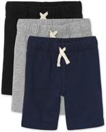 🩳 stylish and comfy french shorts 3-pack for boys at children's place logo