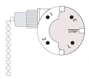 img 1 attached to 🔀 Enhance Your Ceiling Fan's Speed Control with the Zing Ear ZE-268S6 ZE-208S6 Switch - Nickel