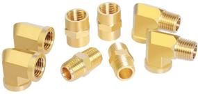 img 4 attached to Арматура для соединения штуцеров Gasher Barstock Nipple Coupling Fittings