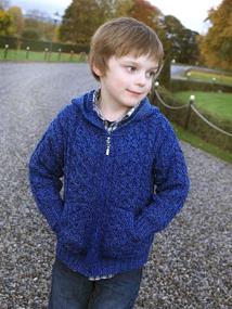 img 3 attached to Aran Crafts Cardigan Natural HD4039 NAT 8 Boys' Clothing