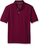nautica short sleeve solid capri boys' clothing logo