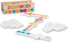 img 4 attached to Organize Your Melissa Doug Dominoes: Tabletop Storage Solution
