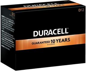 img 1 attached to Усилитесь с батарейками Duracell CopperTop D щелочной формы - долговечная, универсальная энергия для дома и бизнеса - упаковка из 12 штук