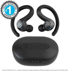 img 3 attached to JLab JBuds Air Sport True Wireless Bluetooth Earbuds + Charging Case, Black, IP66 Sweat Resistance - Class 1 Bluetooth 5.0 Connection, 3 EQ Sound Settings: JLab Signature, Balanced, Bass Boost - Ultimate Audio Performance for Active Lifestyles