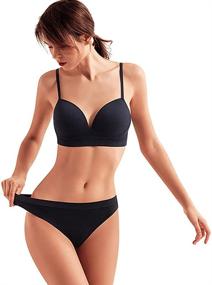 img 1 attached to Thong Women Thongs Seamless Underwear