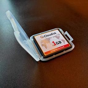 img 1 attached to 💾 Высокоскоростная карта памяти Cloudisk CompactFlash CF с считывателем CompactFlash - идеальная карта для цифровой зеркальной камеры (1 ГБ)