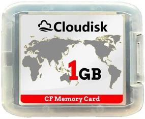 img 2 attached to 💾 High-Speed Cloudisk CompactFlash CF Memory Card with CompactFlash Reader - Ideal Camera Card for DSLR (1GB)