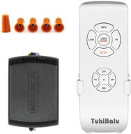 🔧 yukihalu universal ceiling fan remote control kit - 3-in-1 small size with light, timer, and wireless receiver - ideal for ceiling fan lamp logo