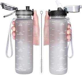 BPA-Free Sport Water Bottle with Chug Lid Leak Proof Tritan