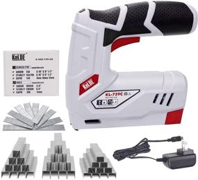 img 4 attached to Effortlessly Efficient: KeLDE Cordless Electric Rechargeable Stapler