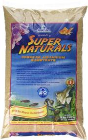 img 4 attached to Super Naturals Aquarium Sand: 20-Pound Bag in Stunning Sunset Gold Shade - Ideal for Aquatic Environments!
