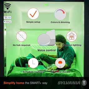 img 2 attached to 🔌 SYLVANIA Dimmable Equivalent with Google Assistant: The Ultimate Industrial Electrical Solution