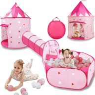 vojuear princess basketball toddlers playhouse: perfect playtime kingdom for little princesses logo