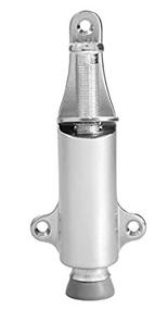 img 1 attached to 🚪 Rockwood Spring Loaded Plunger Door Stop 085817, Satin Chrome Finish - Enhanced SEO