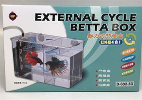 img 3 attached to 📦 UP Aqua D-632-EX Betta Box External Filter System