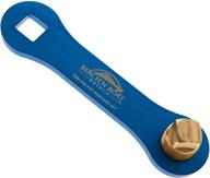 🛥️ efficient elite engineering usa beach’n boat drain plug wrench + spare brass plug - ideal for 1/2 inch npt plugs логотип