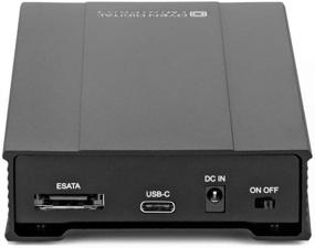 img 3 attached to 💾 Компактный и универсальный MiniPro корпус внешнего жесткого диска 2,5 дюйма eSATA, USB-C: увеличивайте свою емкость хранения.