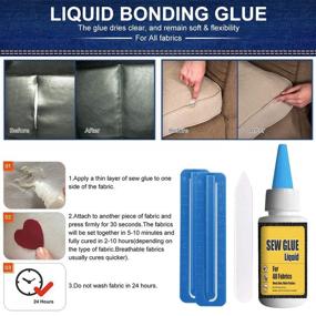 img 2 attached to Bonding Reinforcing Adhesive Clothing Polyester