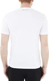 img 3 attached to Armani Exchange Men's Crew Black: Stylish Men's Clothing, T-Shirts & Tanks