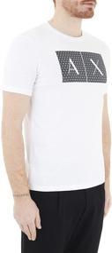 img 1 attached to Armani Exchange Men's Crew Black: Stylish Men's Clothing, T-Shirts & Tanks