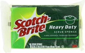 img 3 attached to 🧽 Scotch-Brite Heavy-Duty Scrub Sponge Pack - 21 Sponges in Total