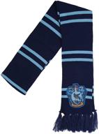 🧣 stylish harry potter ravenclaw house knit winter scarf for ultimate wizarding fashion logo